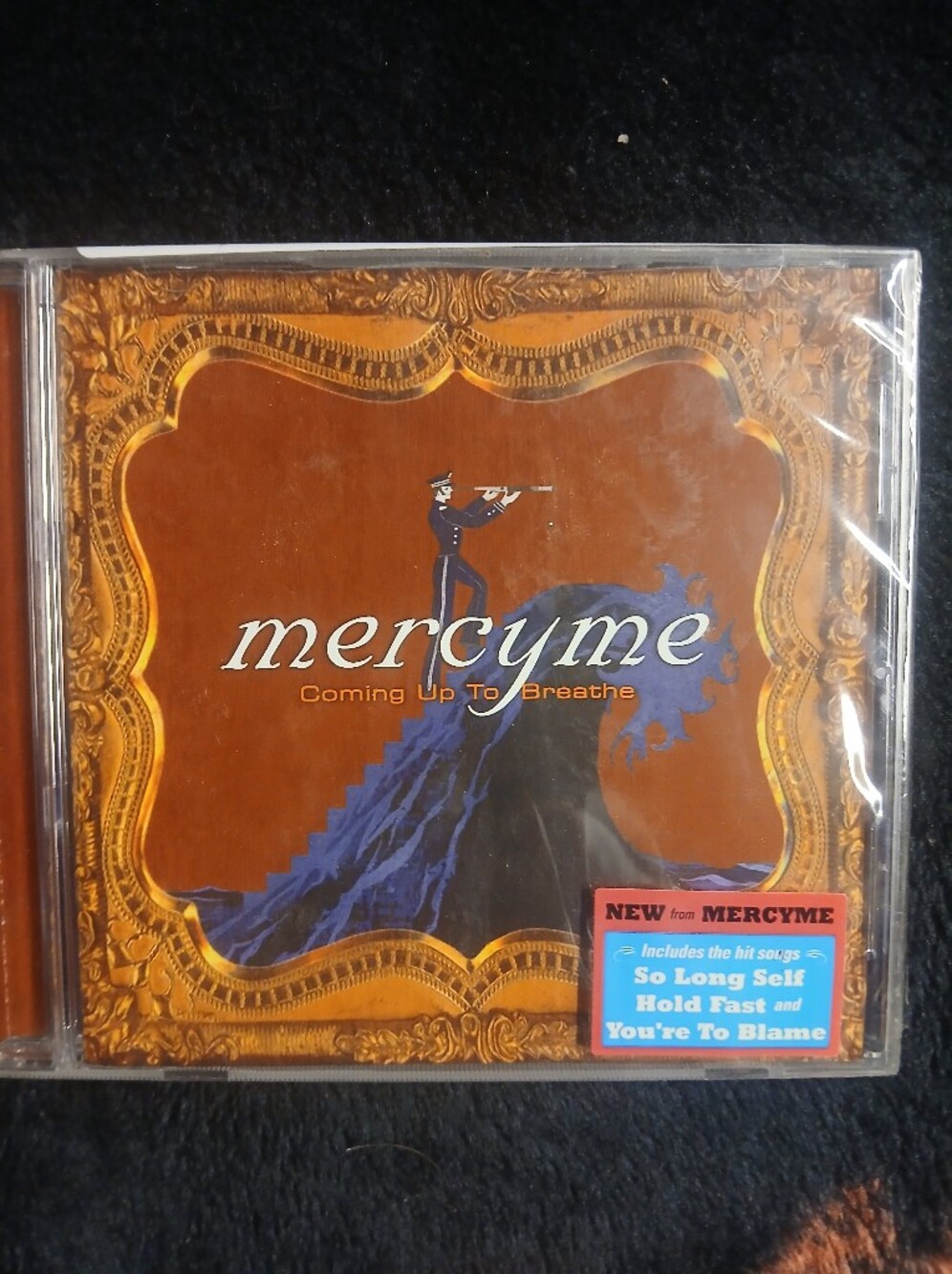 Mercyme "Coming Up to Breathe" CD - Brown & Blue Cover